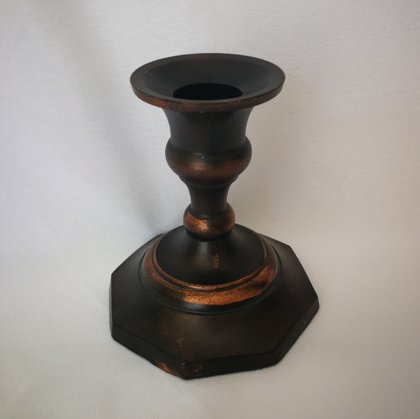 Svečturis bronzas 9cm